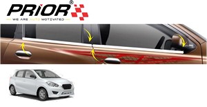 Window Garnish Cover for Go+ (Type-1) 2015-Onwards Model (Set of 4 Pcs.)
