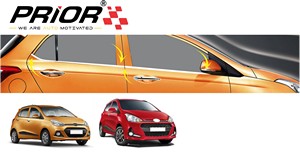 Window Garnish Cover for Grand i10 (Type-1) 2013-Onwards Model (Set of 4 Pcs.)