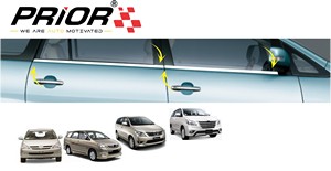 Window Garnish Cover for Innova (Type-1) 2005-Onwards Model (Set of 4 Pcs.)