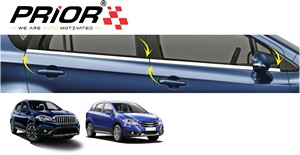 Window Garnish Cover for Scross (Type-1) 2015-Onwards Model (Set of 4 Pcs.)