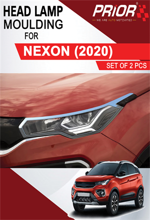 Head Lamp Moulding for NEXON 2020-Onwards Model (set of 2 pcs.) (T-2)