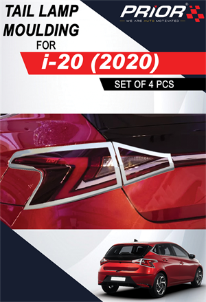 Tail lamp moulding for I-20 (2020 -onwards) (set of 4 pcs)