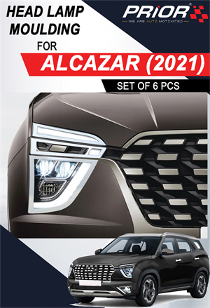 Chrome Head Lamp Moulding for ALCAZAR | PRIOR