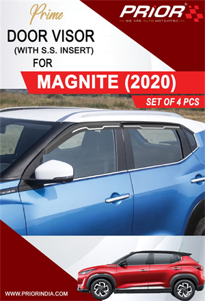 Door Visor (With S.S. insert) for MAGNITE | PRIOR