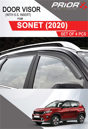 DOOR VISOR FOR SONET (WITH SS-INSERT) | PRIOR