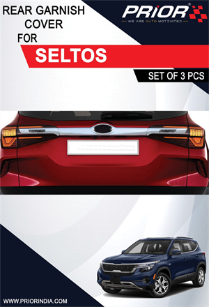 Chrome Rear Garnish for SELTOS (2019-2020)