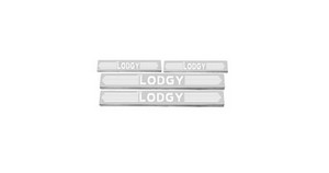 DOOR SILL PLATES for RENAULT LODGY 2015-2020 Model Type 1